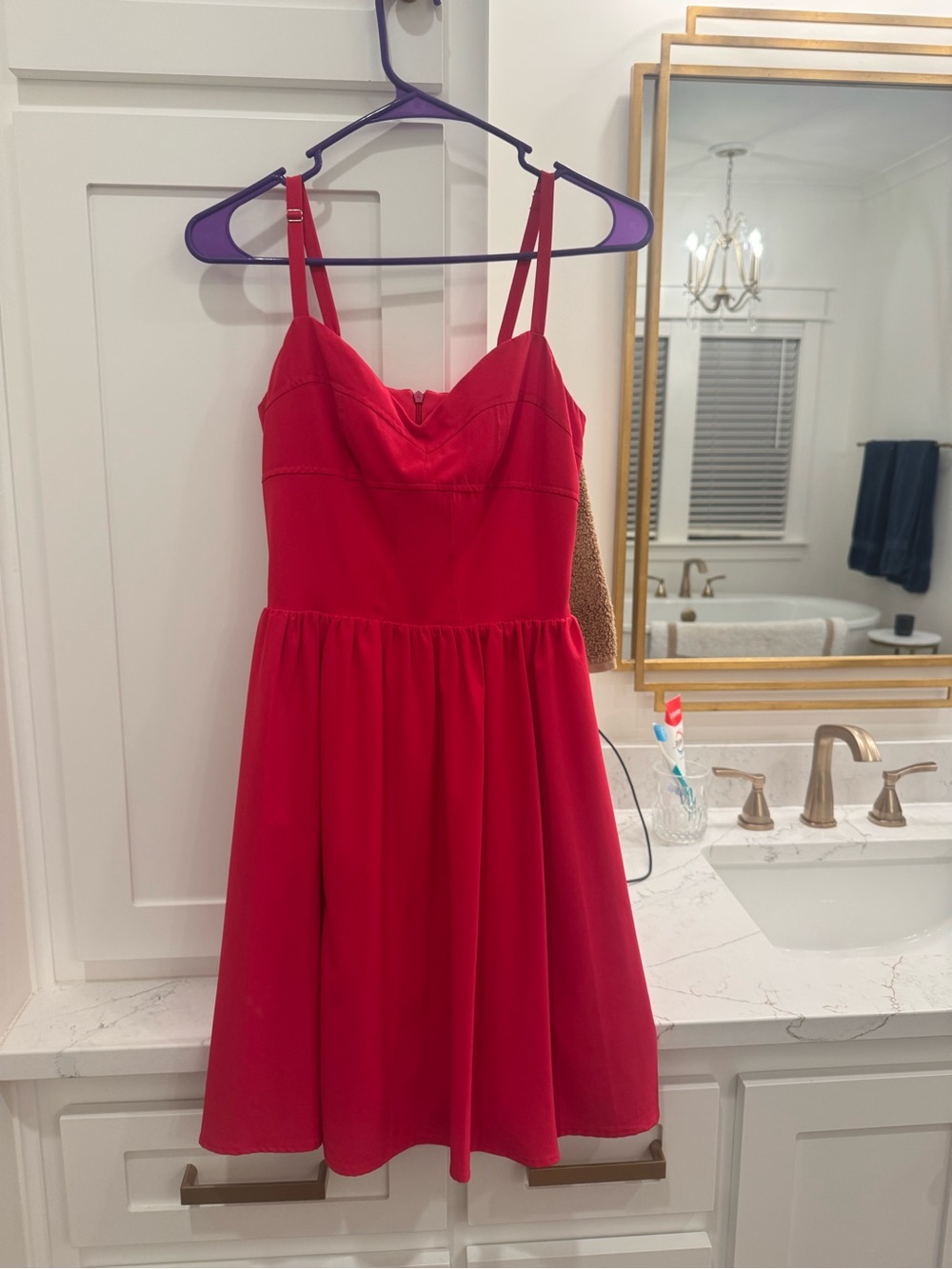 Girls Hot Pink Homecoming Formal Strappy Party Dress Size XS